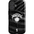 NBA New York Knicks Black Animal Print iPhone 16 Plus Magsafe Impact Case